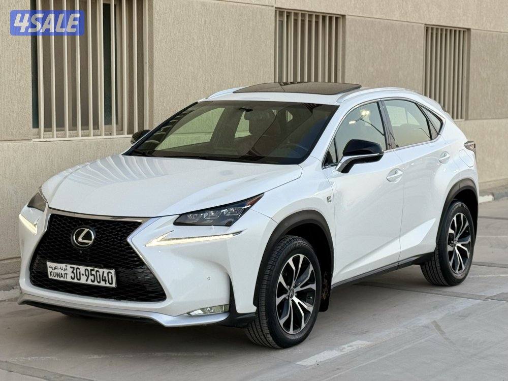 لكزس NX200 - F sport- موديل 2015 - عداد 117 - وارد الساير - شرط الفحص0
