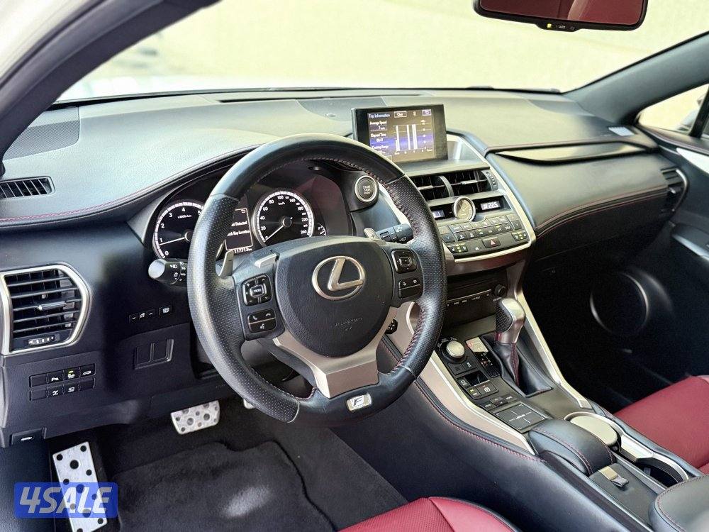لكزس NX200 - F sport- موديل 2015 - عداد 117 - وارد الساير - شرط الفحص6
