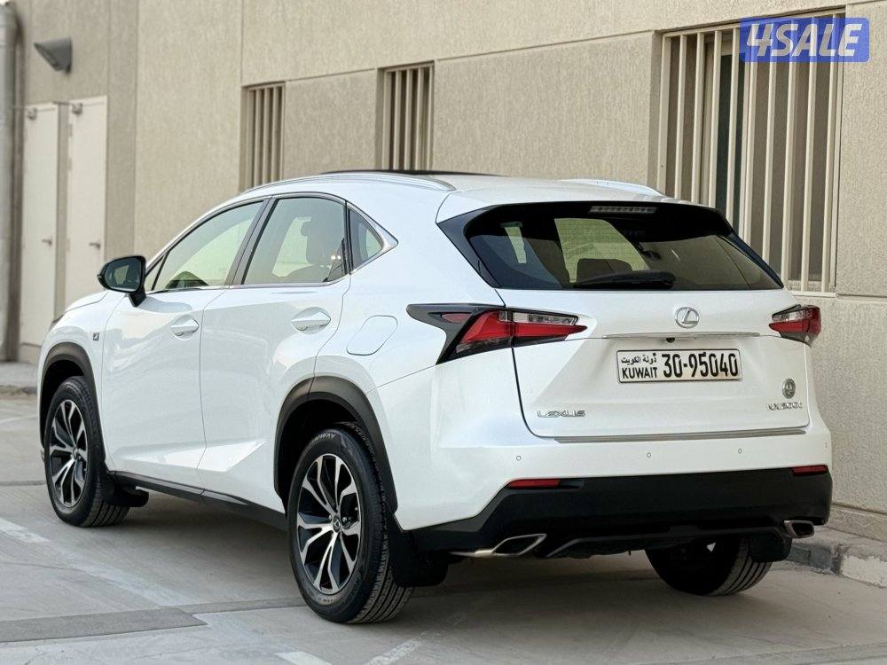 لكزس NX200 - F sport- موديل 2015 - عداد 117 - وارد الساير - شرط الفحص4