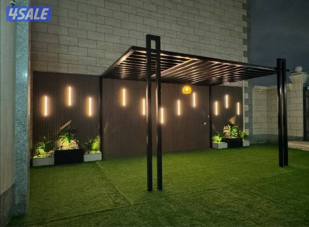 تنسيق حدائق ف جميع مناطق الكويت تركيب الثيل الصانعي والسورالتركي0