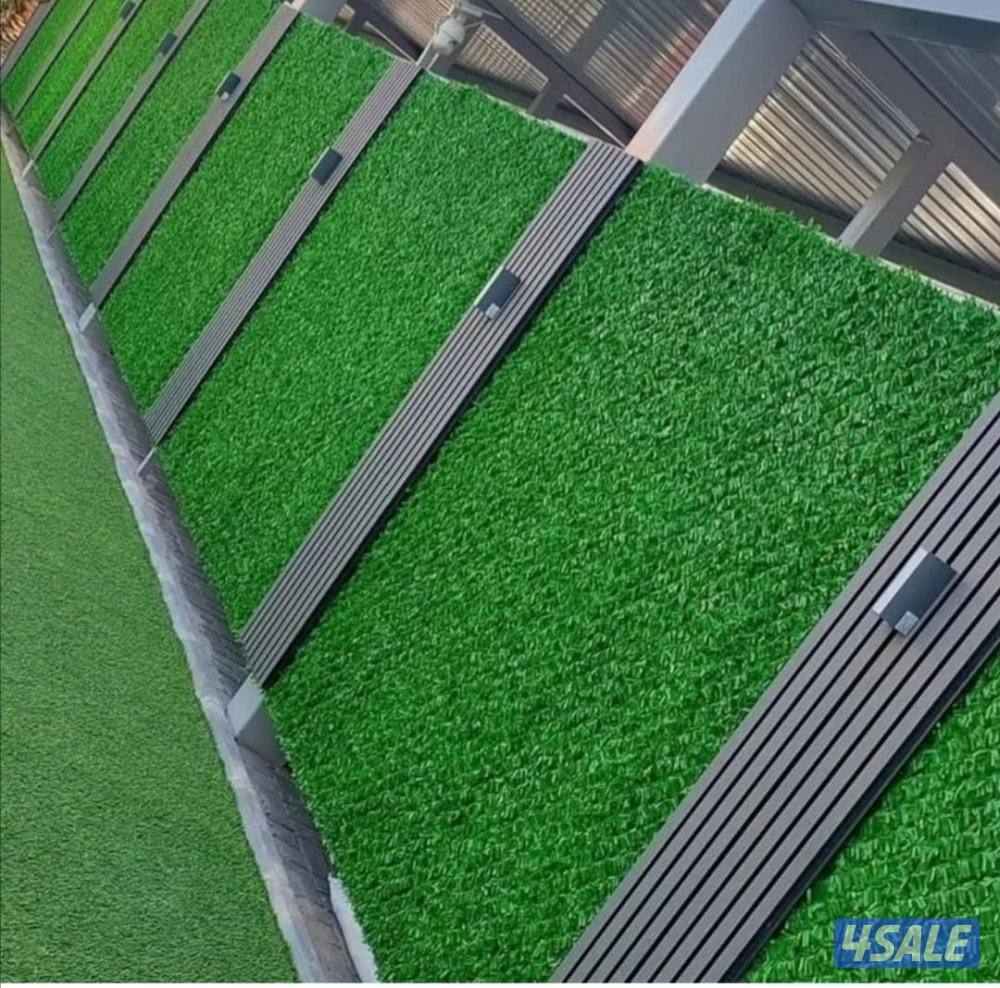 تنسيق حدائق ف جميع مناطق الكويت تركيب الثيل الصانعي والسورالتركي3