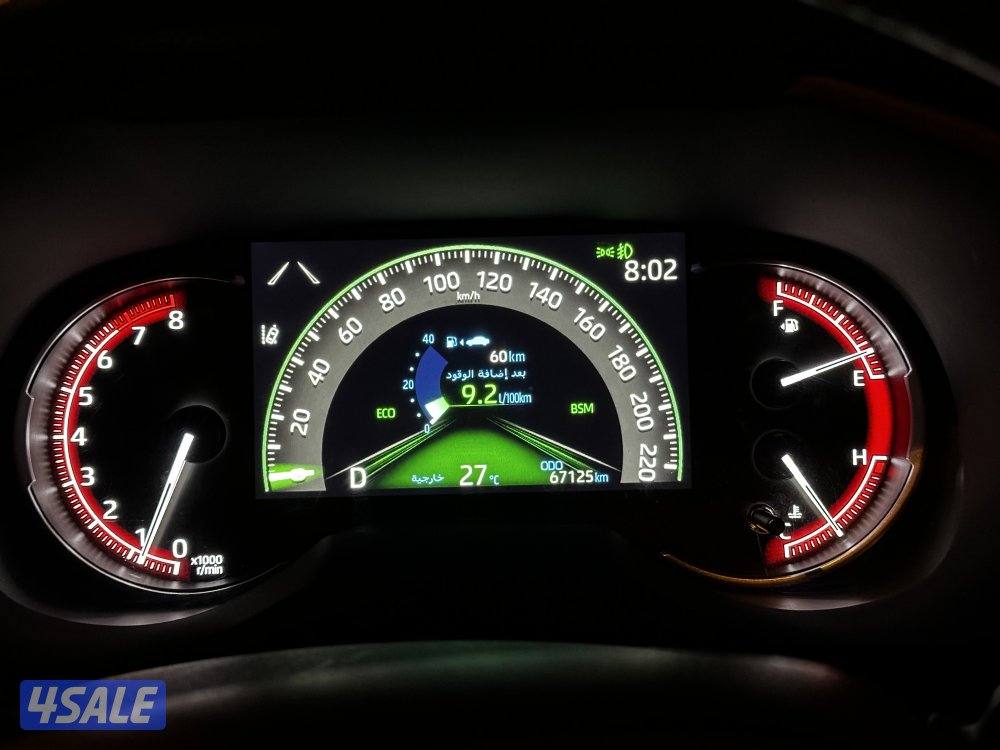 للبيع راف 4 اعلى درجة الفل دبل قير موديل 2023 ماشية 67 الف7