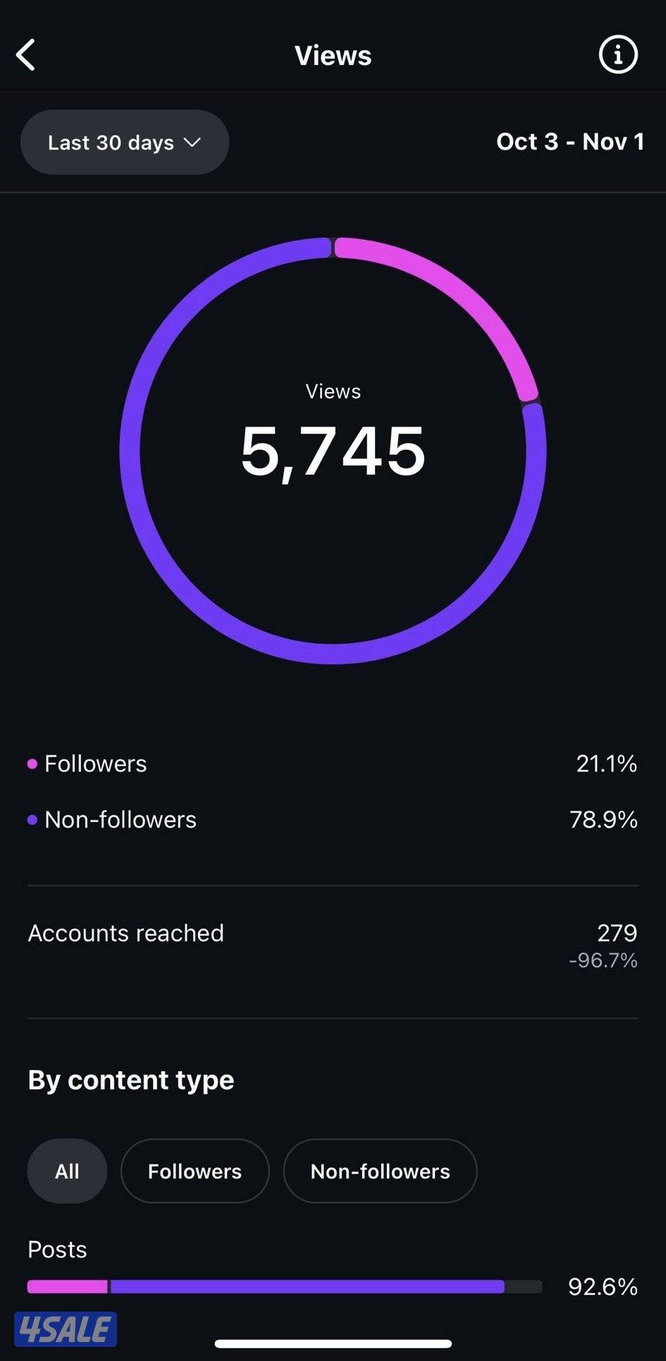 للبيع حساب انستقرام مميز1