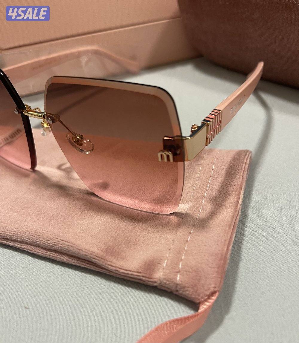 نظارة ميو ميو أصلية عدد 1 ونظارة هيرمز أصلية عدد 14