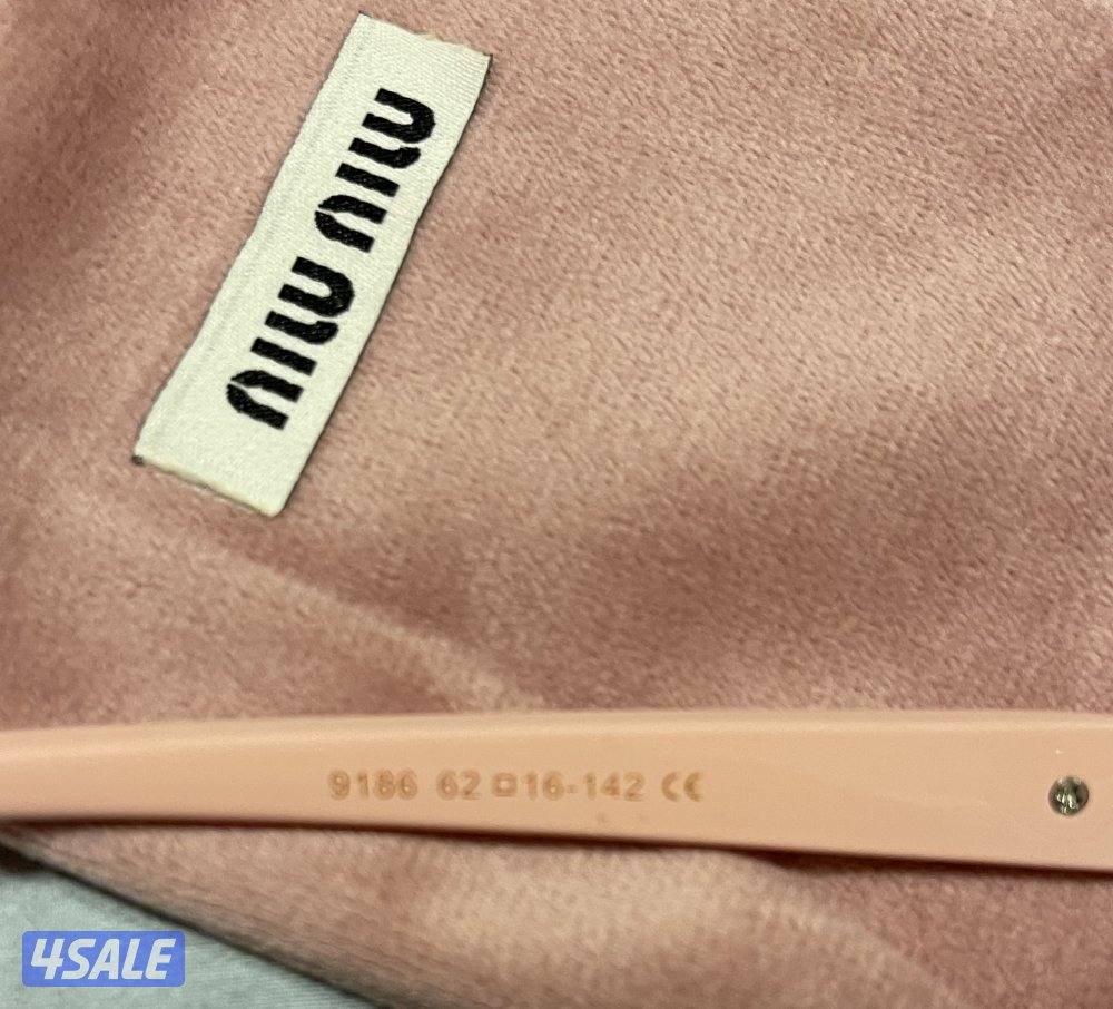 نظارة ميو ميو أصلية عدد 1 ونظارة هيرمز أصلية عدد 18