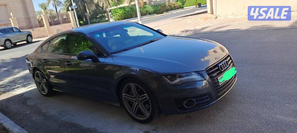 Audi A7 model 2013 Sline body kit 3.0T نظيفة2