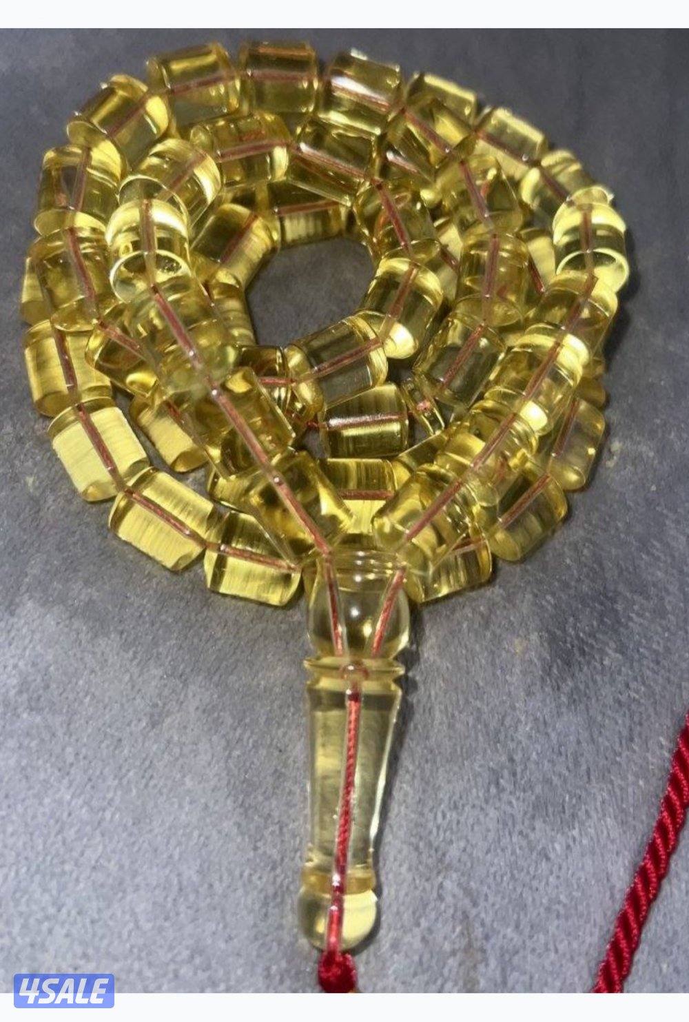 مسباح كهرب شفاف عسلي0