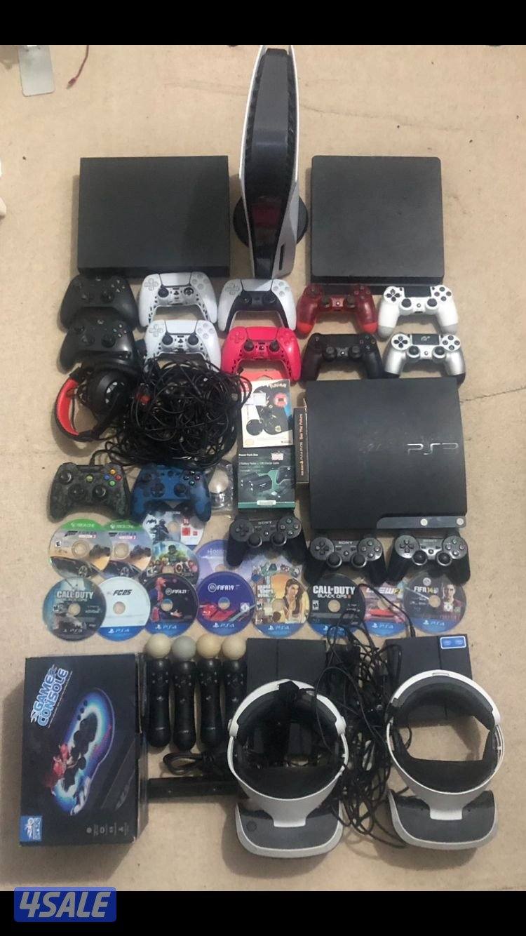 البيع جملة فقط سوني5و4و3 وVR مفرد مابيع2