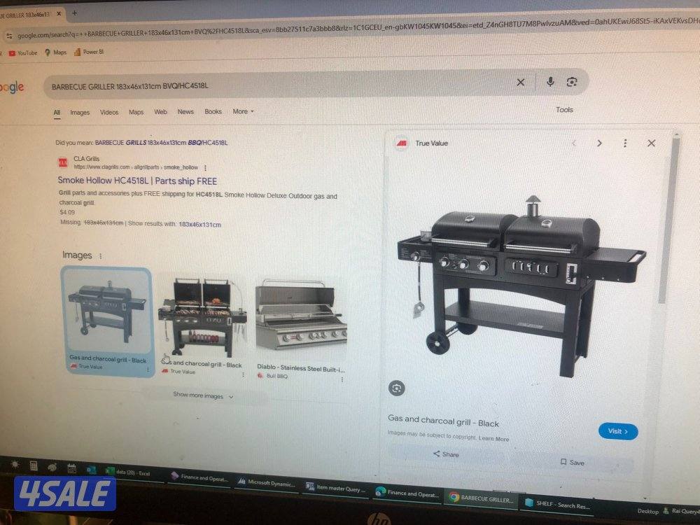 شواية فحم وغاز جديد بكرتون5