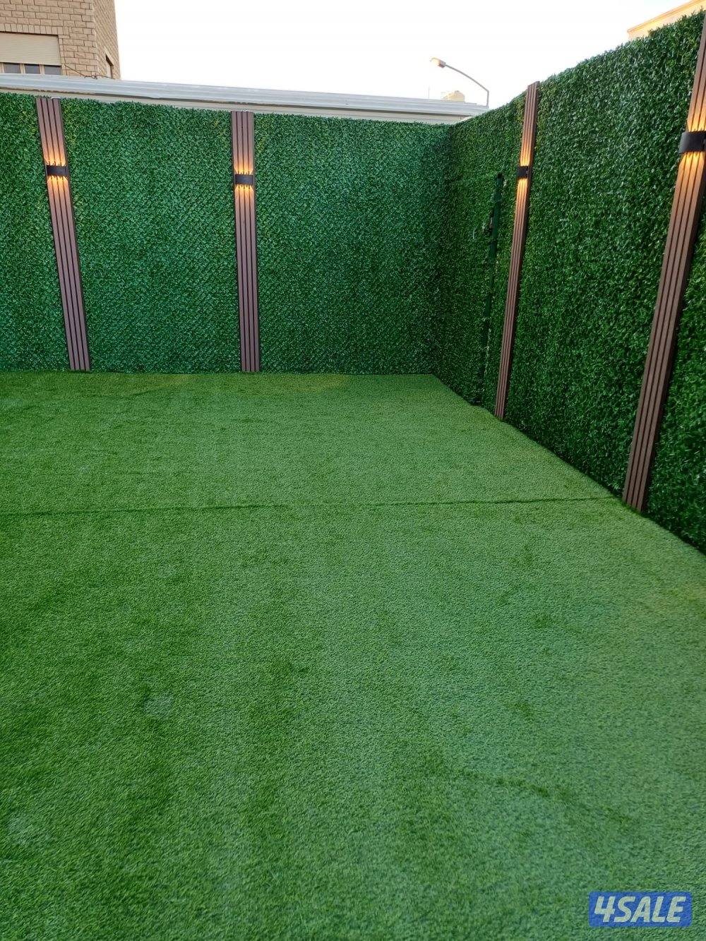 تنسيق حدائق وتركيب السور التركي0