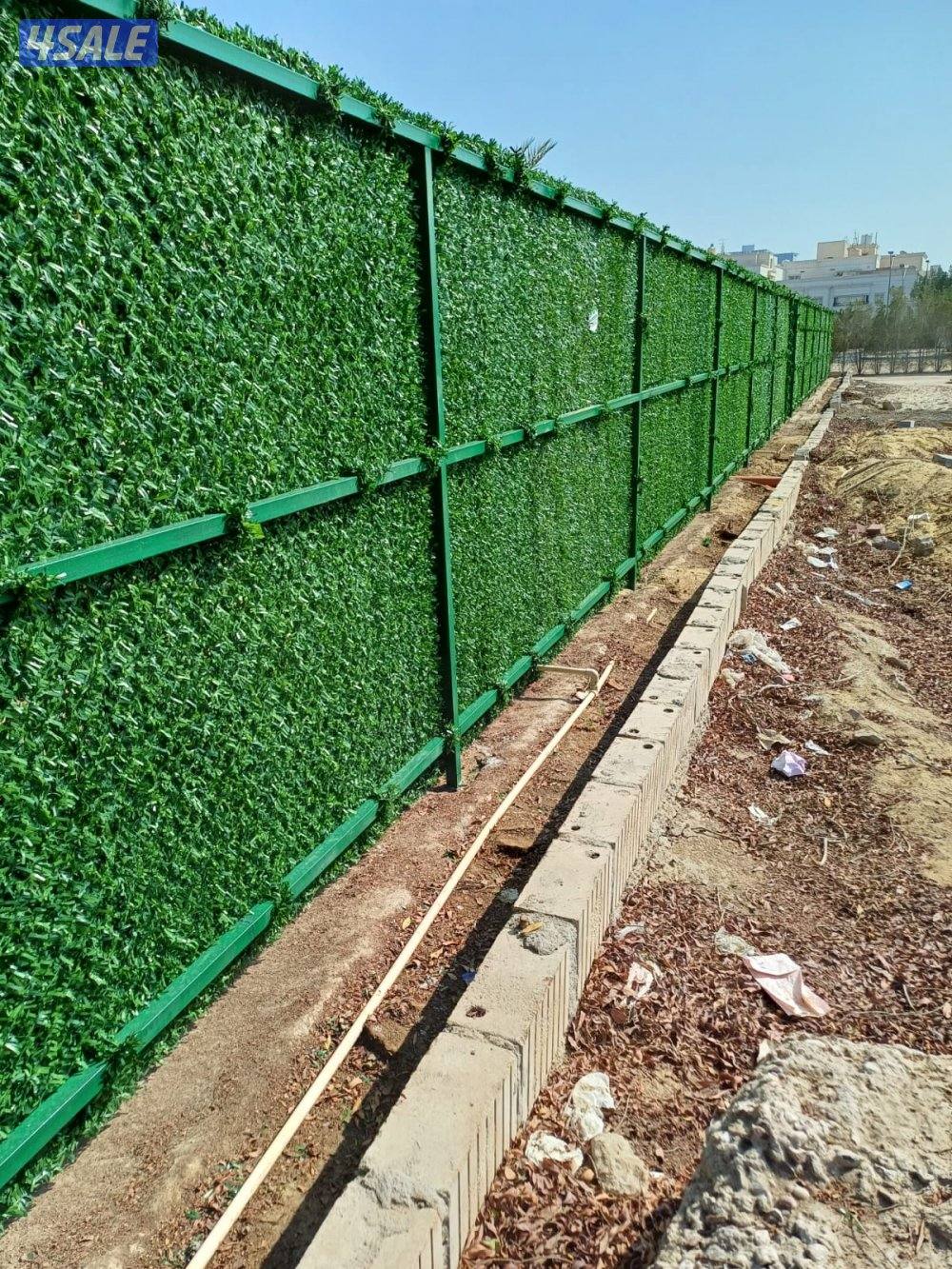 تنسيق حدائق وتركيب السور التركي12