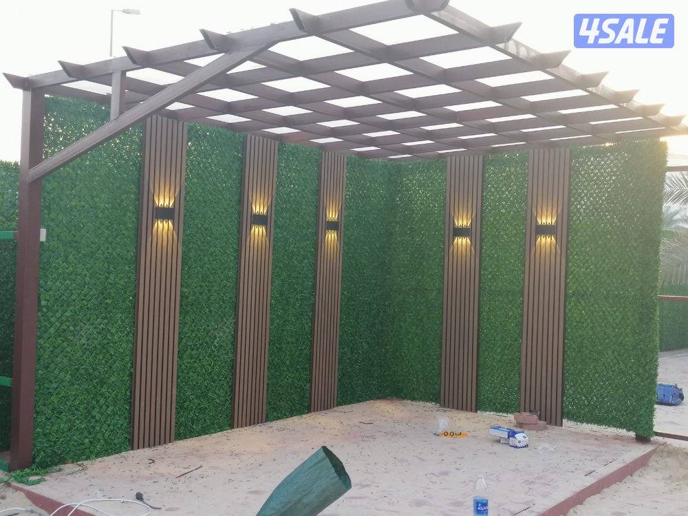 تنسيق حدائق وتركيب السور التركي13