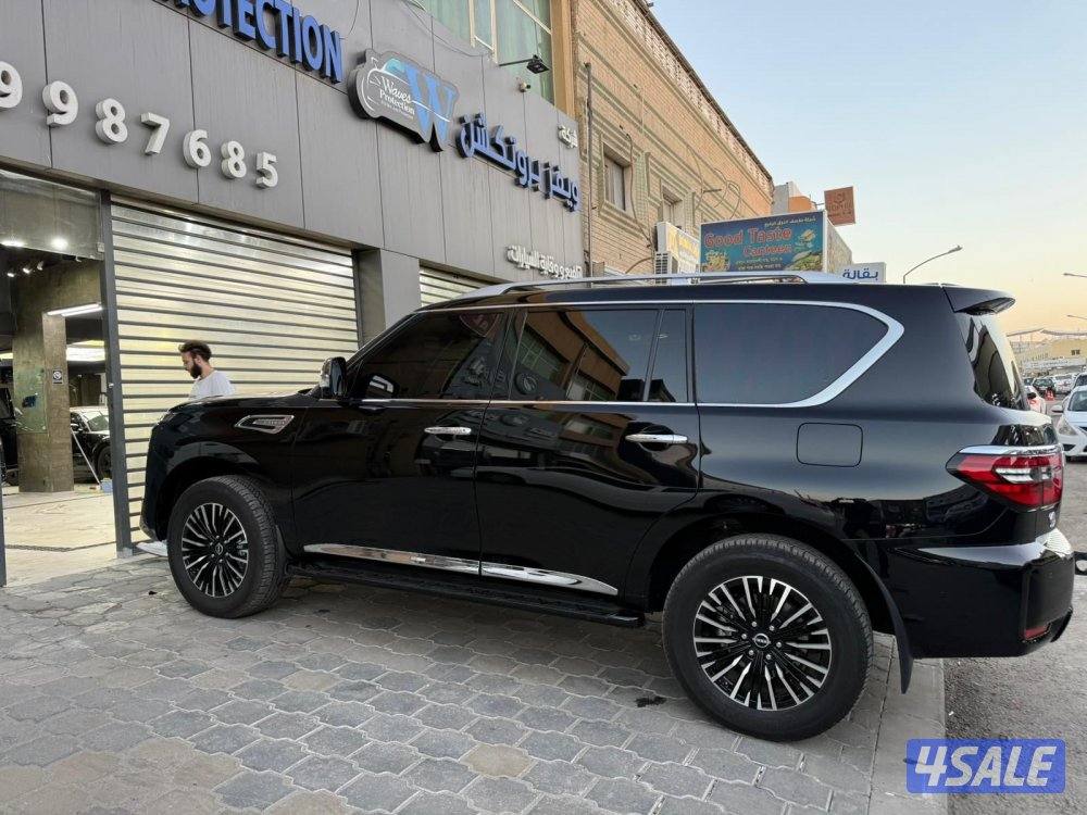 باترول بلاتنيوم ستي 2024 البابطين بحاله الوكاله عداد 24 الف0