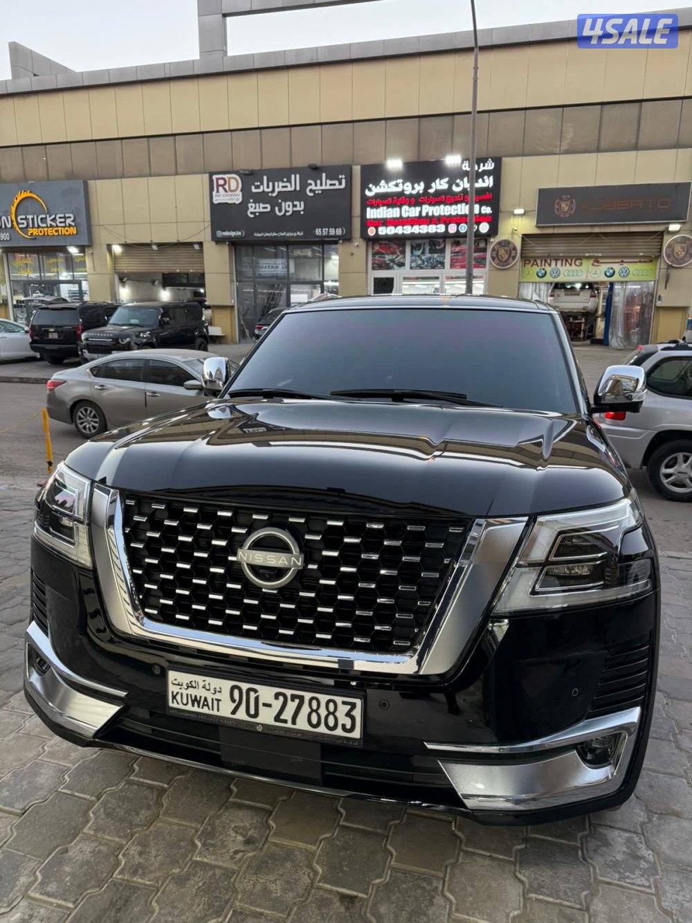 باترول بلاتنيوم ستي 2024 البابطين بحاله الوكاله عداد 24 الف2