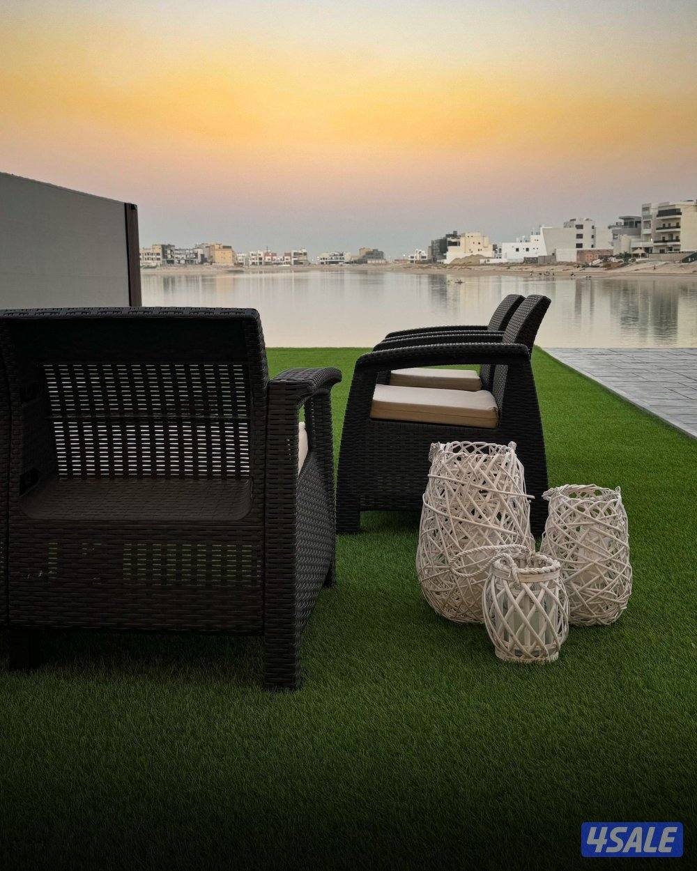 🔥 شاليه جديد VIP للإيجار صف اول بالخامسة 🔥3