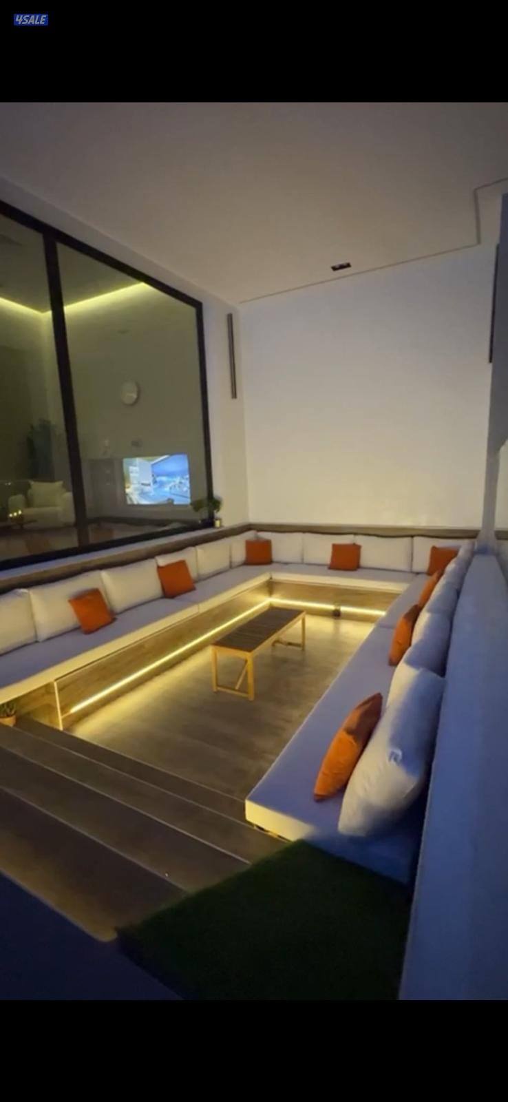 🔥 شاليه جديد VIP للإيجار صف اول بالخامسة 🔥5