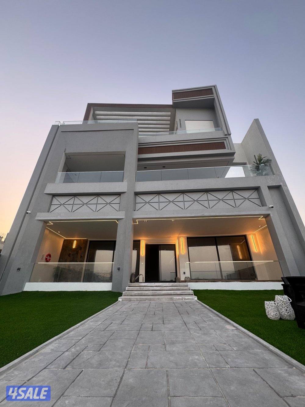 🔥 شاليه جديد VIP للإيجار صف اول بالخامسة 🔥10