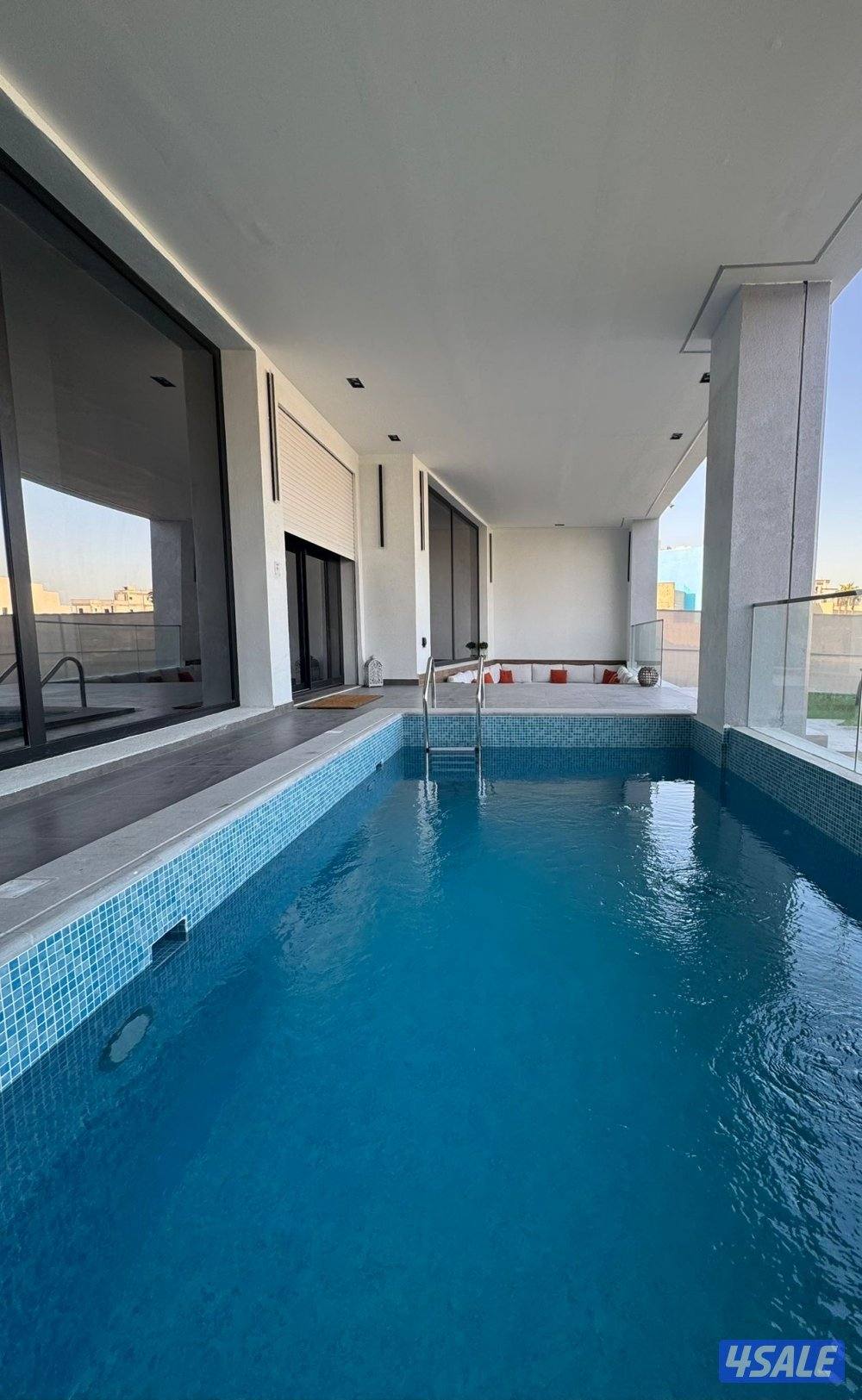 🔥 شاليه جديد VIP للإيجار صف اول بالخامسة 🔥14