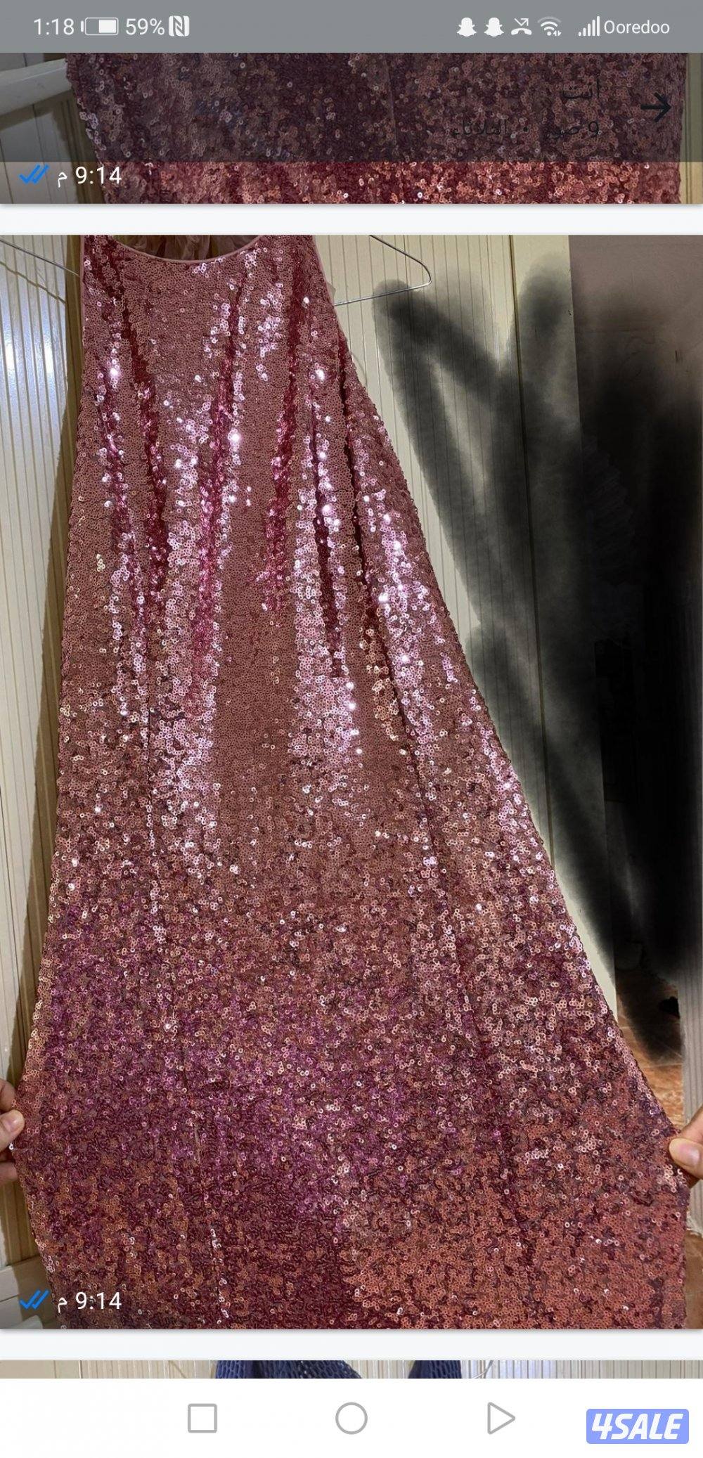 فساتين حفلات واعراس استخدام نظيف مره وحده2