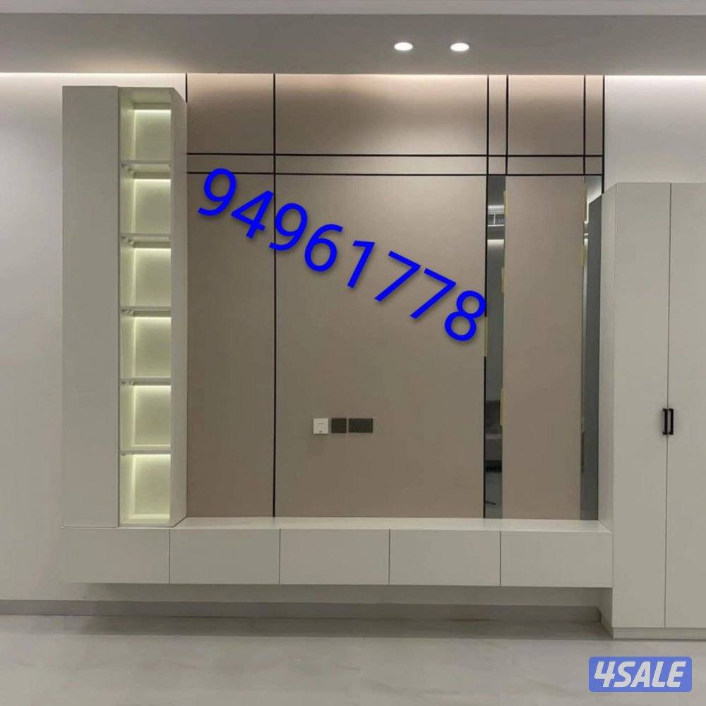 نجار ابواب وأبواب عاذل الصوت وطوف جبس بورد وديكورات2