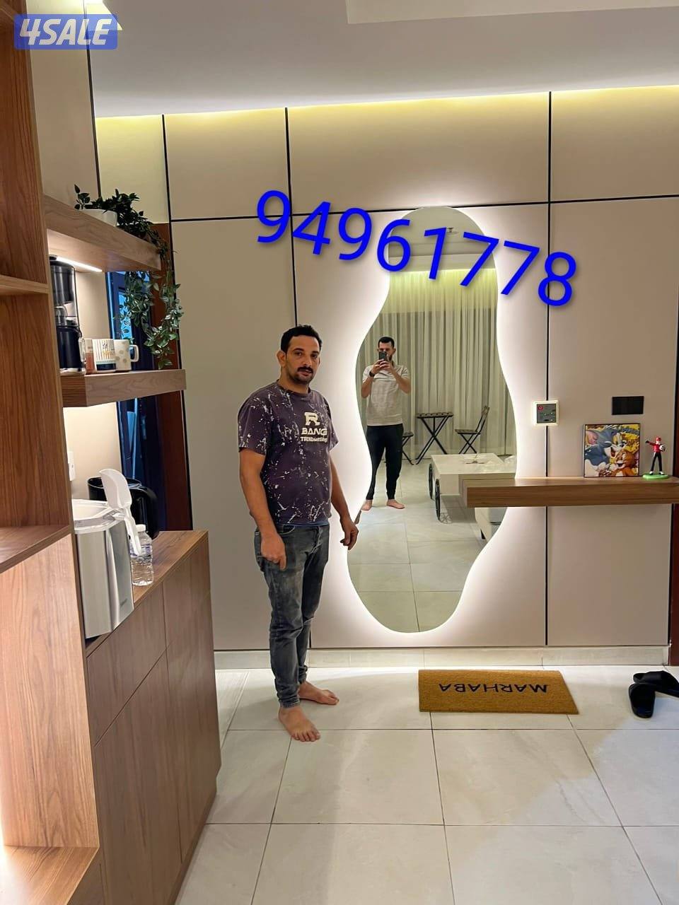 نجار ابواب وأبواب عاذل الصوت وطوف جبس بورد وديكورات7