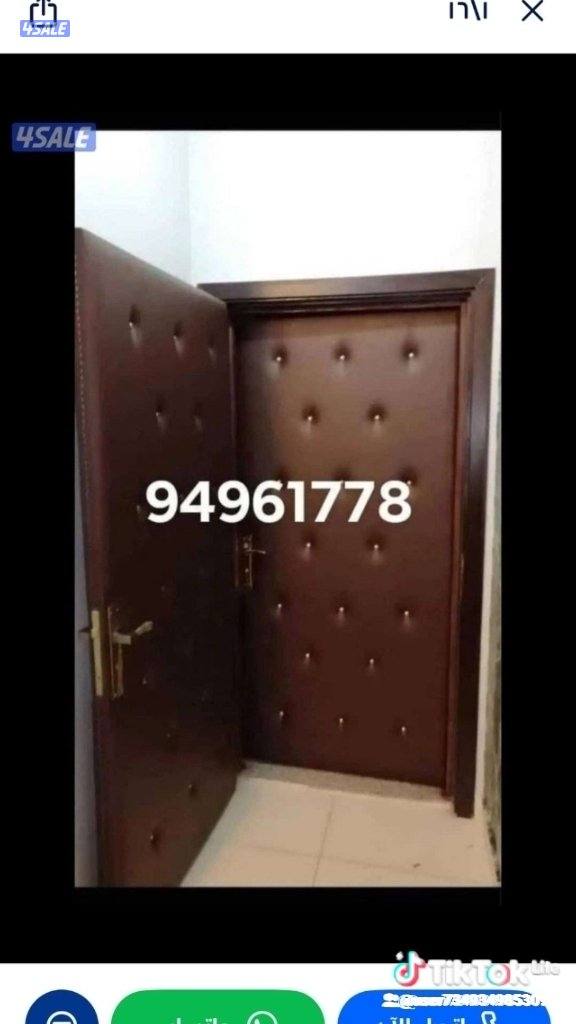 نجار ابواب وأبواب عاذل الصوت وطوف جبس بورد وديكورات8