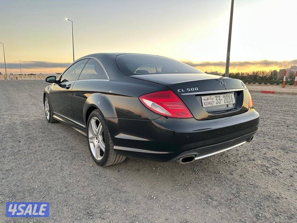 مرسيدس CL 500 موديل ٢٠٠٩ البشر بحالة ممتازة6