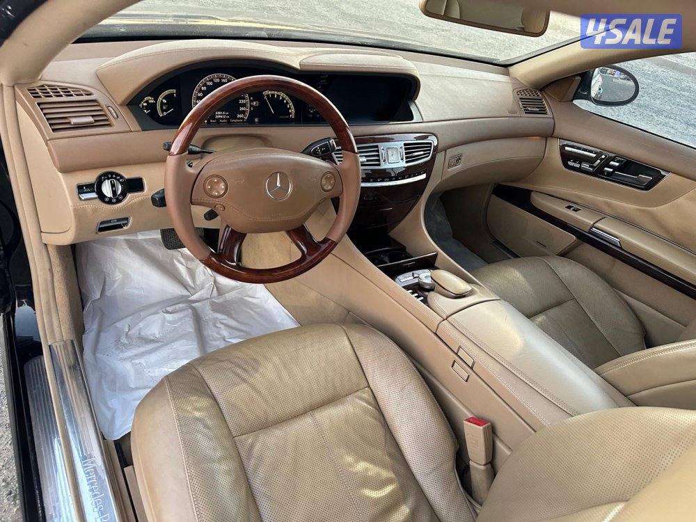 مرسيدس CL 500 موديل ٢٠٠٩ البشر بحالة ممتازة8
