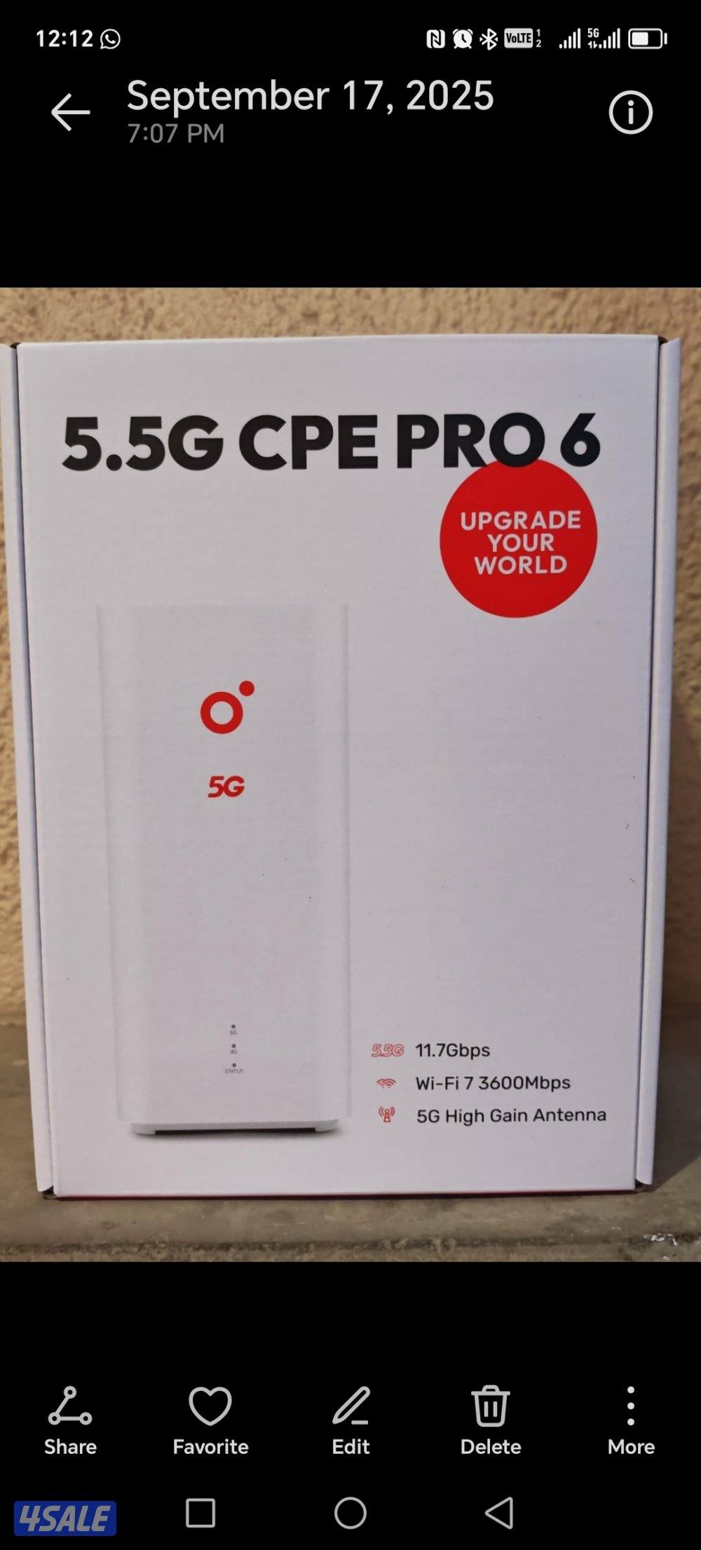 All TYPE OF 5G HOME AND PORTABLE ROUTER AVAILABLE1
