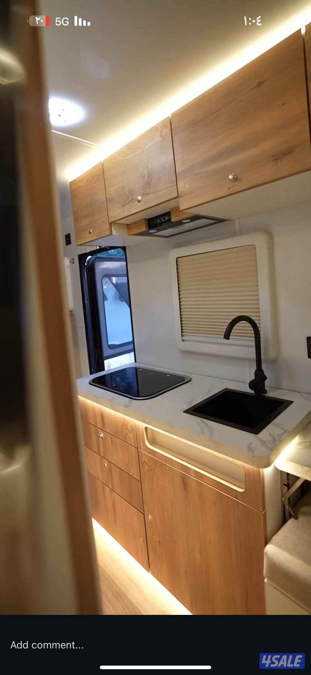 كرفان GMC HD 2500 موديل ٢٠١١ كامبر فايبرجلاس من مصنع لايف كرفان4