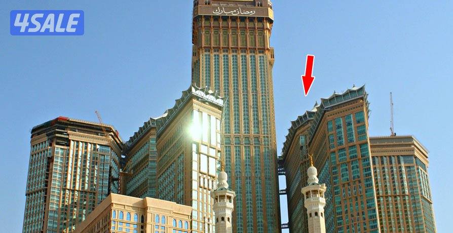 للاجار صك فى فندق زمزم من الفترة ٢٥ شعبان الى ٣ رمضان اطلالة الحرم1