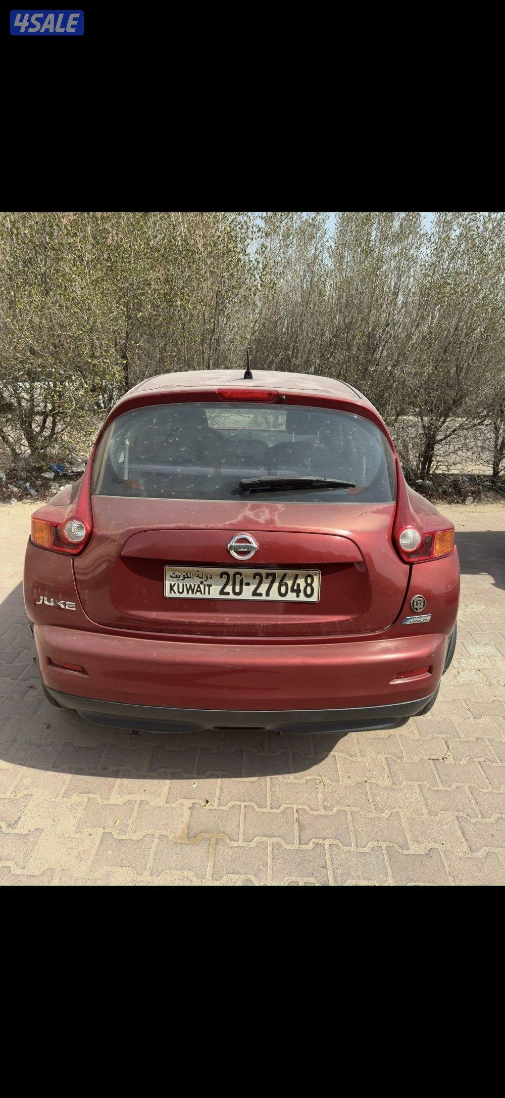 نيسان جوك ٢٠١٢ أحمر نظيف1