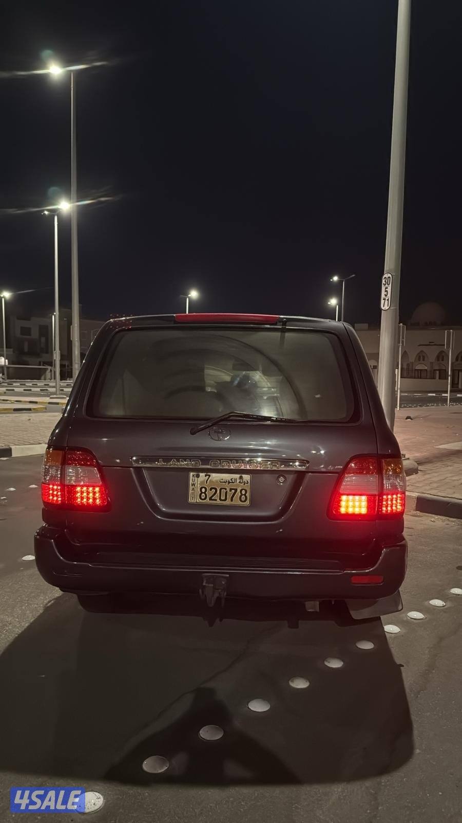 لاند كروز 2007شرط الفحص قير مكينه شاصي جيد2