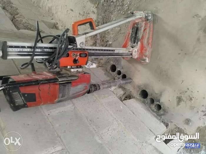 قص خرسانه و فتحات كور بالليزر ### جميع اعمال التكسير4