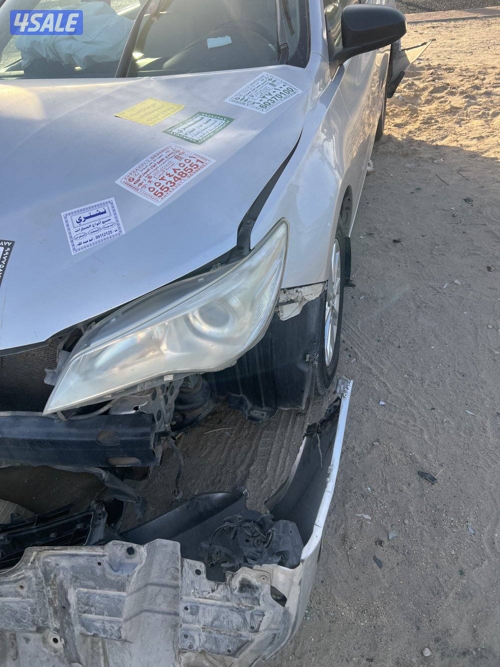 للبيع كامري ٢٠١٧ جايها حادث البيع على حالتها4