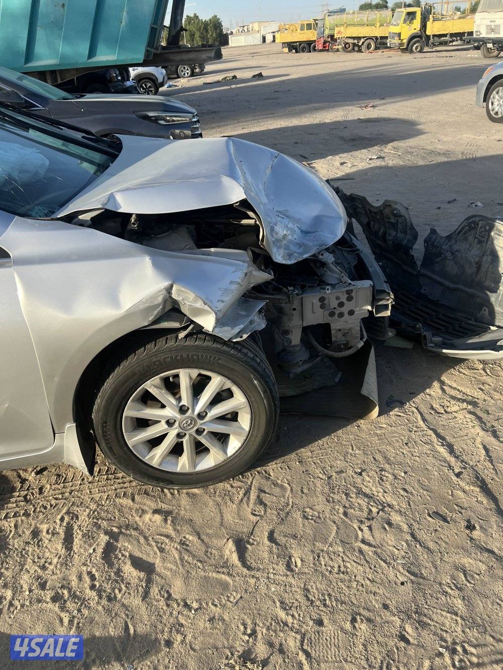 للبيع كامري ٢٠١٧ جايها حادث البيع على حالتها9