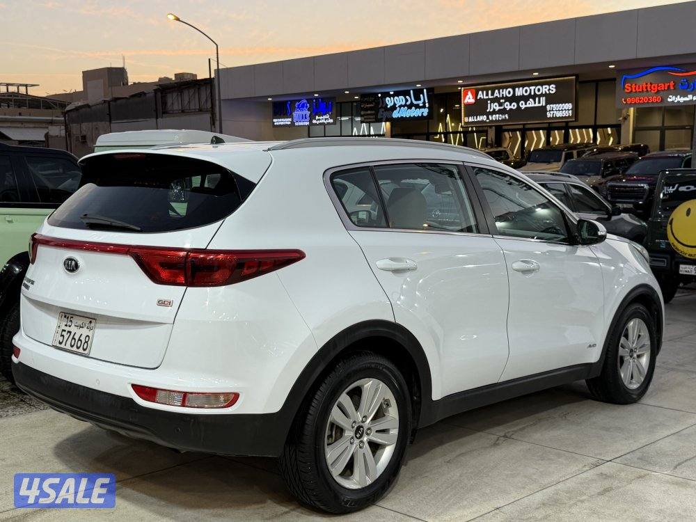 كيا سبورتاج AWD موديل 2018 عداد قليل 93 الف صبغ الوكاله نظيف جدا جدا2