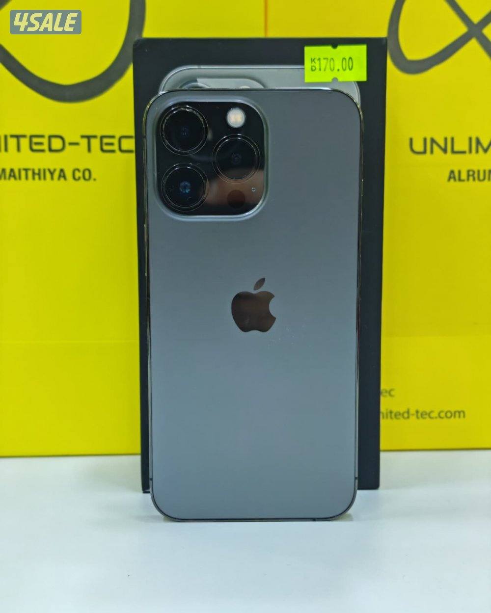 ايفون13برو–512جيجابايت–رمادي–iPhone13Pro–512GB–Gray–used–like–new4