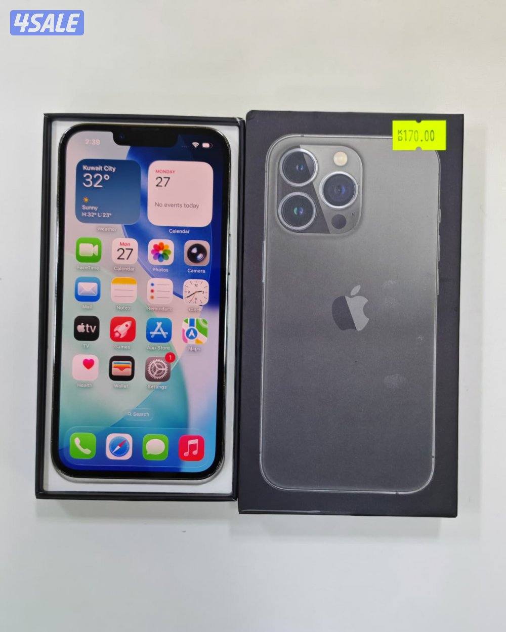 ايفون13برو–512جيجابايت–رمادي–iPhone13Pro–512GB–Gray–used–like–new10