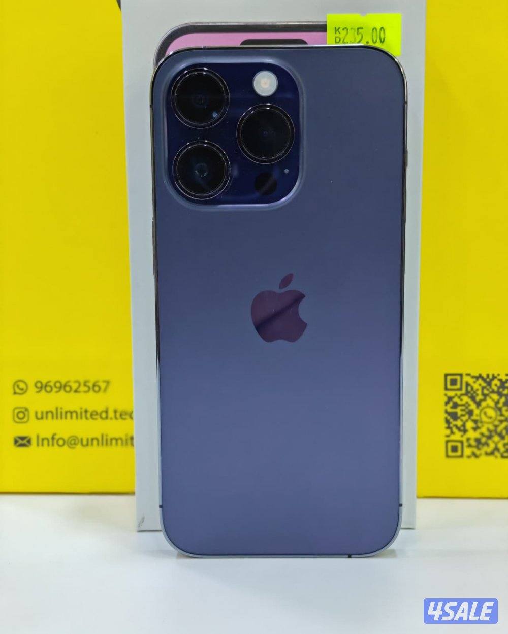 ايفون14برو–1تيرابايت–بنفسجي–iPhone14Pro–1TB–Purple–used–like–new7