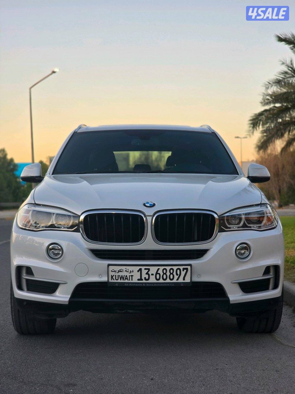 Bmw X5 2016 صبغ الوكالة عداد 118 ألف1