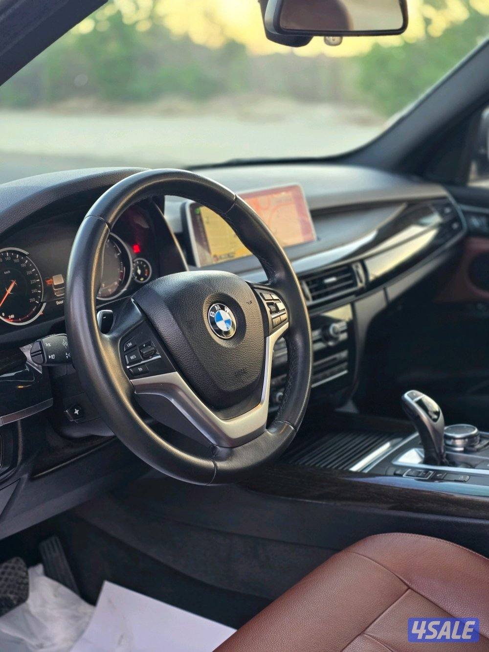 Bmw X5 2016 صبغ الوكالة عداد 118 ألف14