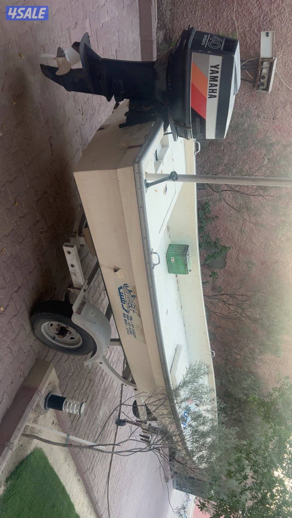 طراد ١٣.٥قدم القرف و المكينه بحاله ممتازه5