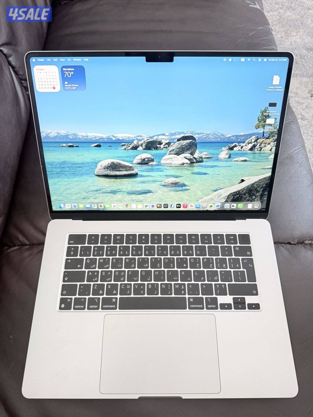 Macbook Air 15 Inch’s - M2 - 512 GB Silver0