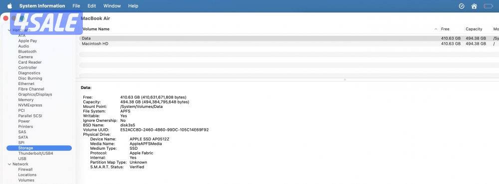 Macbook Air 15 Inch’s - M2 - 512 GB Silver3