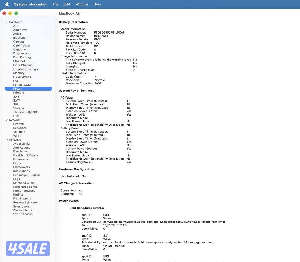 Macbook Air 15 Inch’s - M2 - 512 GB Silver4