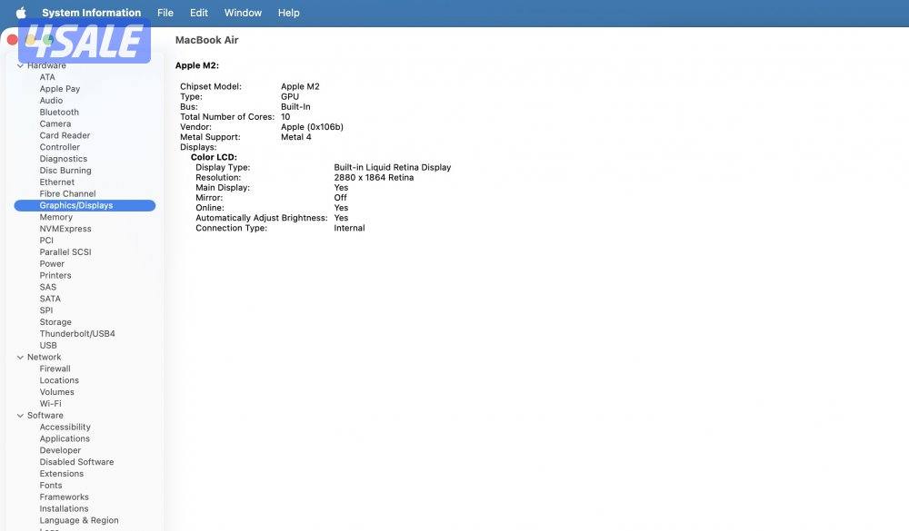 Macbook Air 15 Inch’s - M2 - 512 GB Silver6