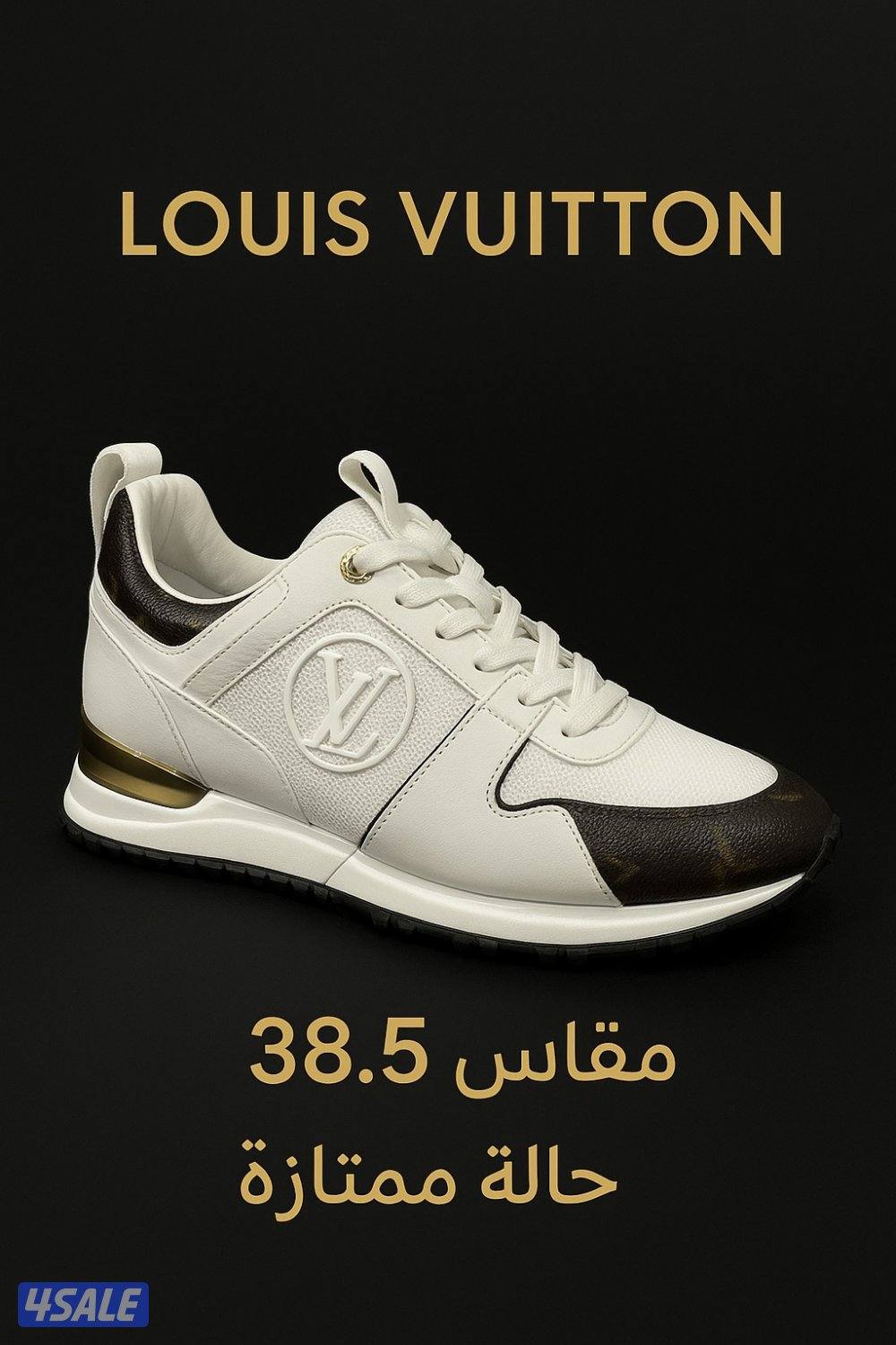 حذاء  Louis Vuitton  الحالة ممتازه مقاس 38,5 يشمل جميع المرفقات .0
