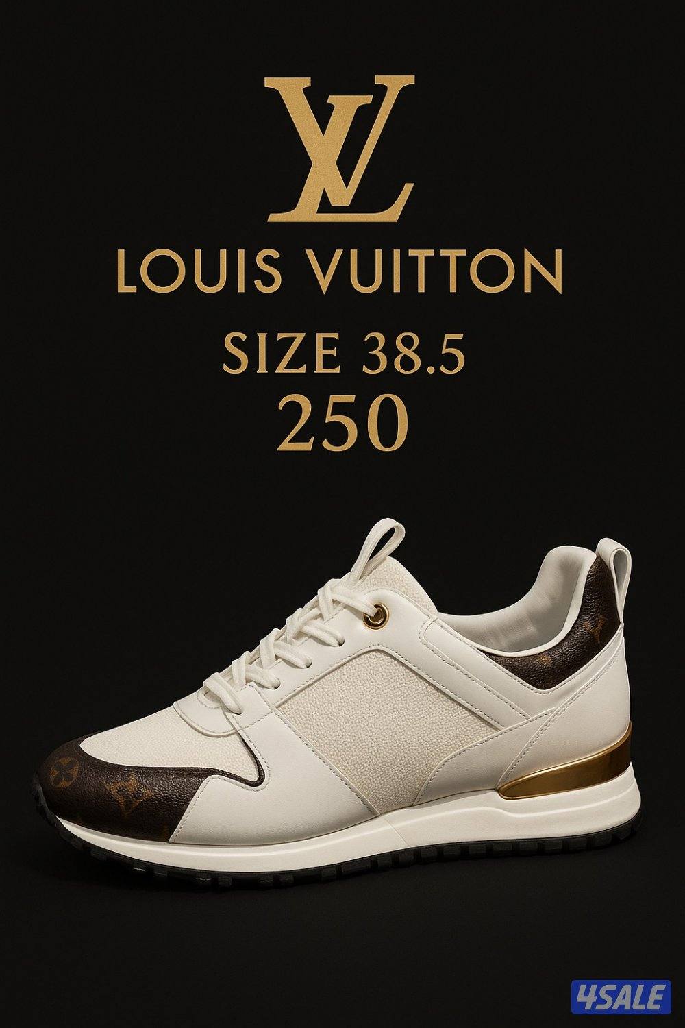 حذاء  Louis Vuitton  الحالة ممتازه مقاس 38,5 يشمل جميع المرفقات .3