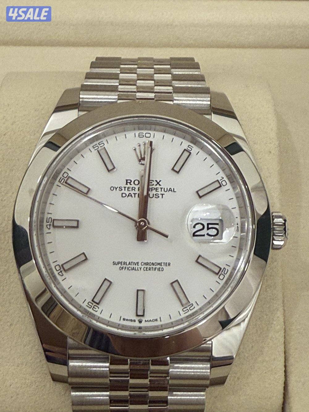 ساعه رولكس وكيل السرحان ديت جست 41 سنة 2025 كاملة المرفقات0
